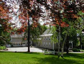 House from the side yard