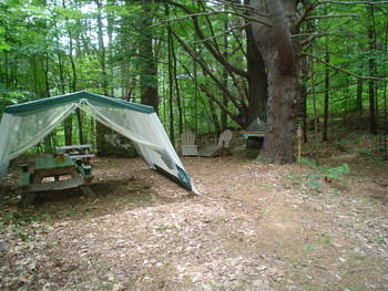 Cottage picnic area